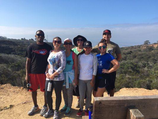 Torrey Pines Saturday hike.