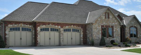 Schaefer Door offers residential garage doors and garage door openers.