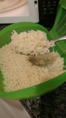 7 minutes cooked 2 cups of rice... WHATTTTTT?! (Mind exploded!!!!)