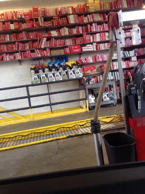 Lots of oil! $65 oil change with House Synthetic Oil