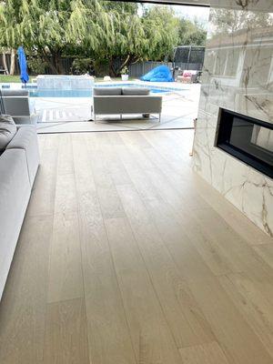 White oak floors