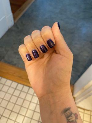 Gel polish after 11 days.