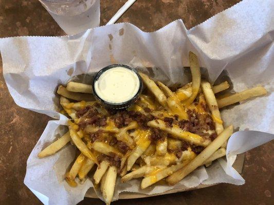 Loaded cheese fries