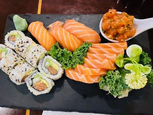 Salmon plate