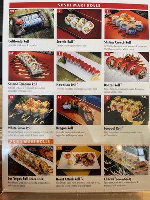 Sushi rolls