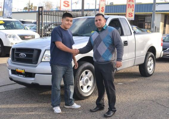 "The customer service was excellent! I wouldn't have gone anywhere else to get my new truck. Thank you for putting your customers first."