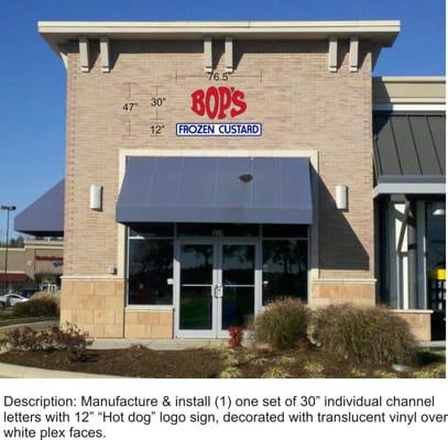 Bop's of Flowood is located in the Lakeland Commons Shopping Center . We are located next to Newk's Cafe & Cici's Pizza.