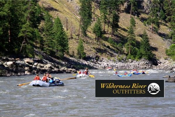 Rafting on the Main Salmon River.