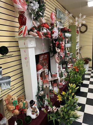 Gift shop plus single stem flowers