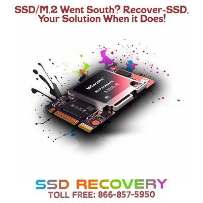 SSD Recovery at Recover-SSD.Com, Toll Free 866-857-5950