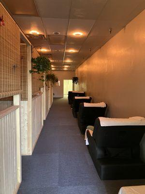 Massage Studio Fixtures and rooms