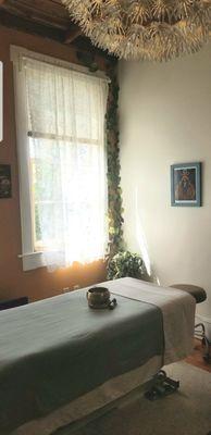 Reiki and massage space on Addison St in Berkeley