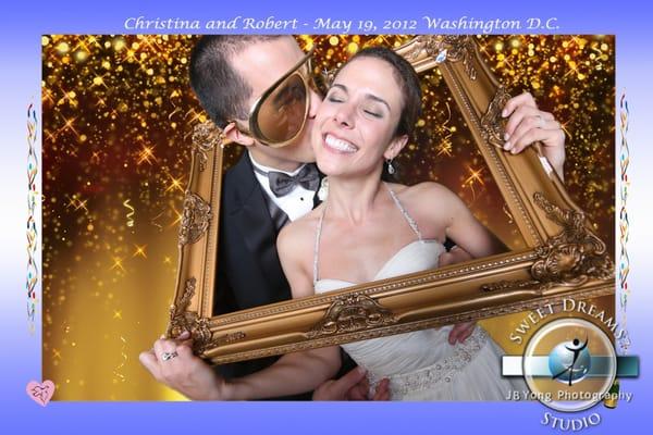 Wedding Photography Booth rental at Omni Shoreham