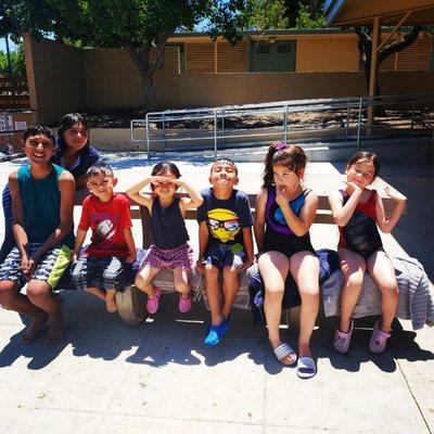 AVCCLC-EAST kids enjoying some sunshine rays!