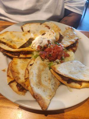 Brisket quesadilla