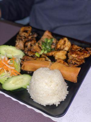 Combination Rice Plate