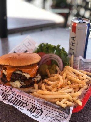 Burgers and fries oh my