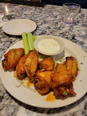 Very good wings here. On the meatier side if you like that.