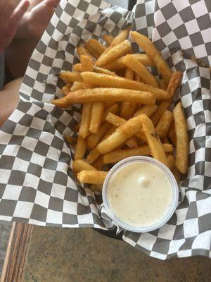 Fries and ranch