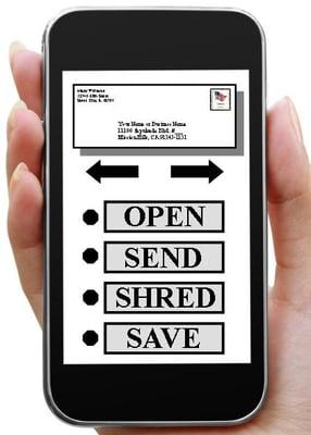 Get your postal mail on your cell phone for less than $8.75/month.