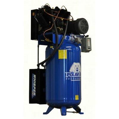 7.5 HP Piston Compressor with attached Silent Air system