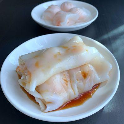 Shrimp Rice Noodle Roll (cheung fun)