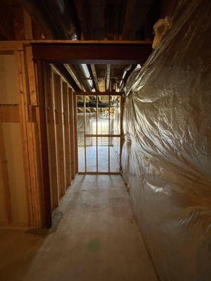 Basement framing