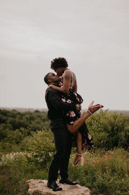 Tandy Hills lookout- photo by Monisa J. Photography