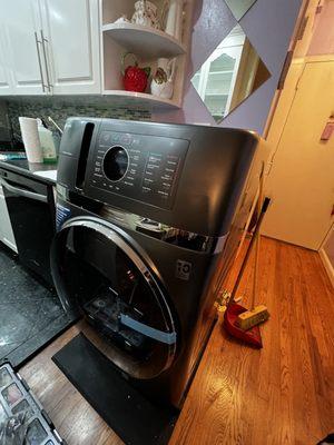 Washer/dryer combo installation