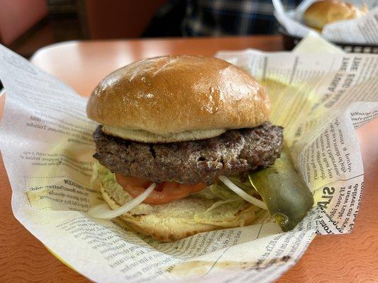 1/2 lb. Baron Burger