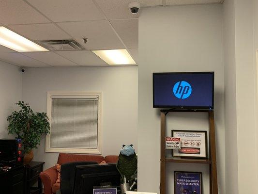 Welcome to our office.  We're also an Authorized HP Partner (plus Microsoft, Intel, AMD, PNY/Nvidia & more!)