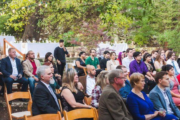 Ceremony crowd