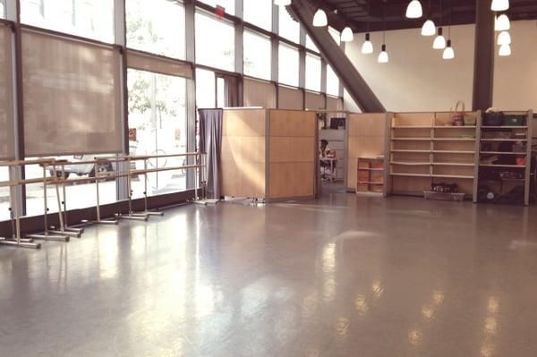 Subsidized rehearsal space available for NYC dance artists.