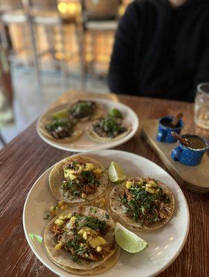 al pastor and beef tongue