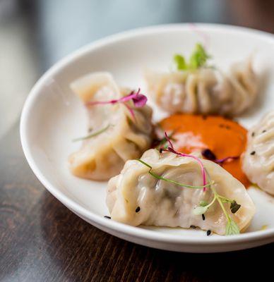 Ridiculously tasty bison momo! // @NOMTASTICDC