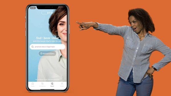 meet your lawyer on your mobile device
