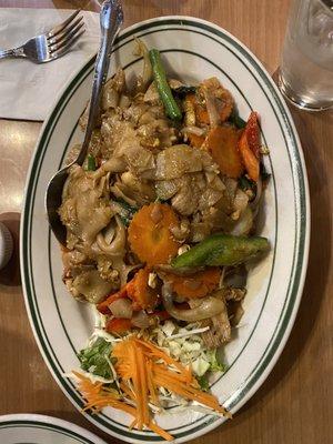 Drunken noodles