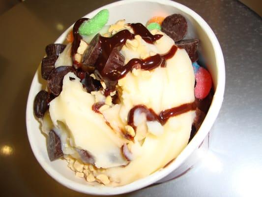 Hubs Order March 30th 2012 from Menchie's Northfield Location.