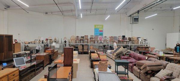 Inside the Santa Ana Reuse Store