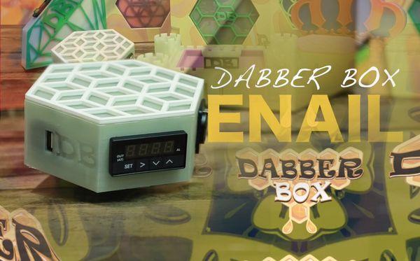 3D printed, 100% USA made and designed enails available right here at the #dabshop #dabberbox