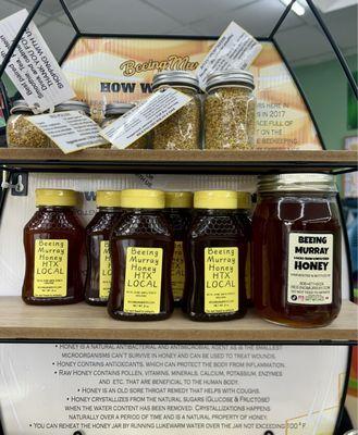 Local RAW honey!