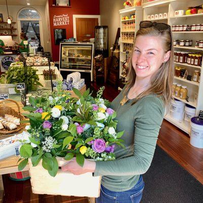 Beautiful farm bouquets from Little Local Farm!