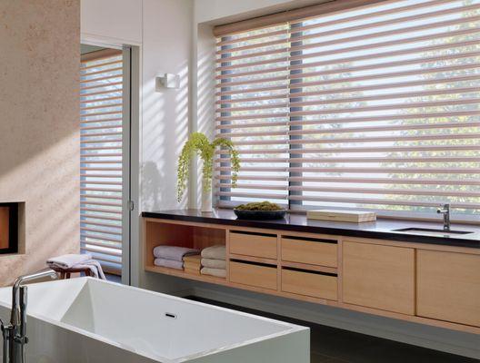 Hunter Douglas Pirouette Shades Installation Near Naperville