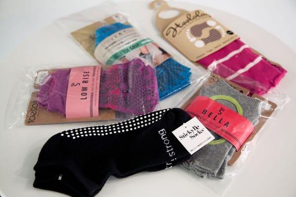 We even have a variety of workout socks for you when.