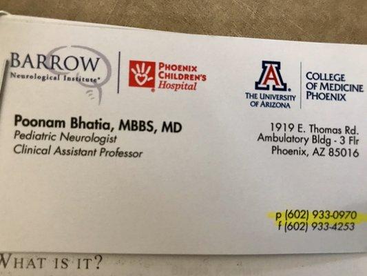 Dr. Bhatia