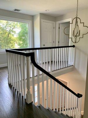 Absolutely blown away by how these floors and stairs have made the house feel so much more modern!