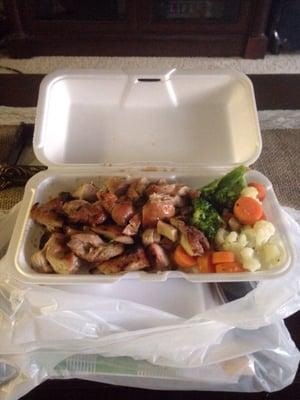 Chicken teriyaki to go