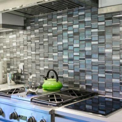 Yes, we tile more than just your floors! Let's backsplash those kitchens too!!