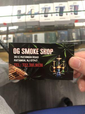 OG Smoke Shop Matawan Disposable Vape/Hookah/CBD/Edibles/Grinders/E-Juice/Glass/Bongs/Rigs