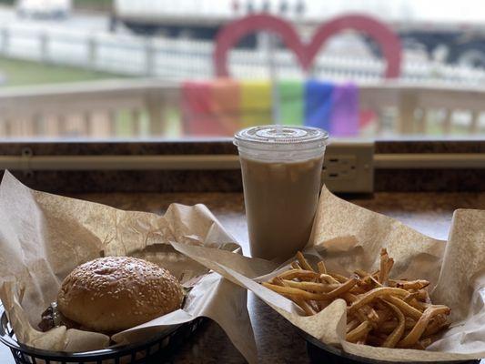 Lunch... we agree, best burgers around!